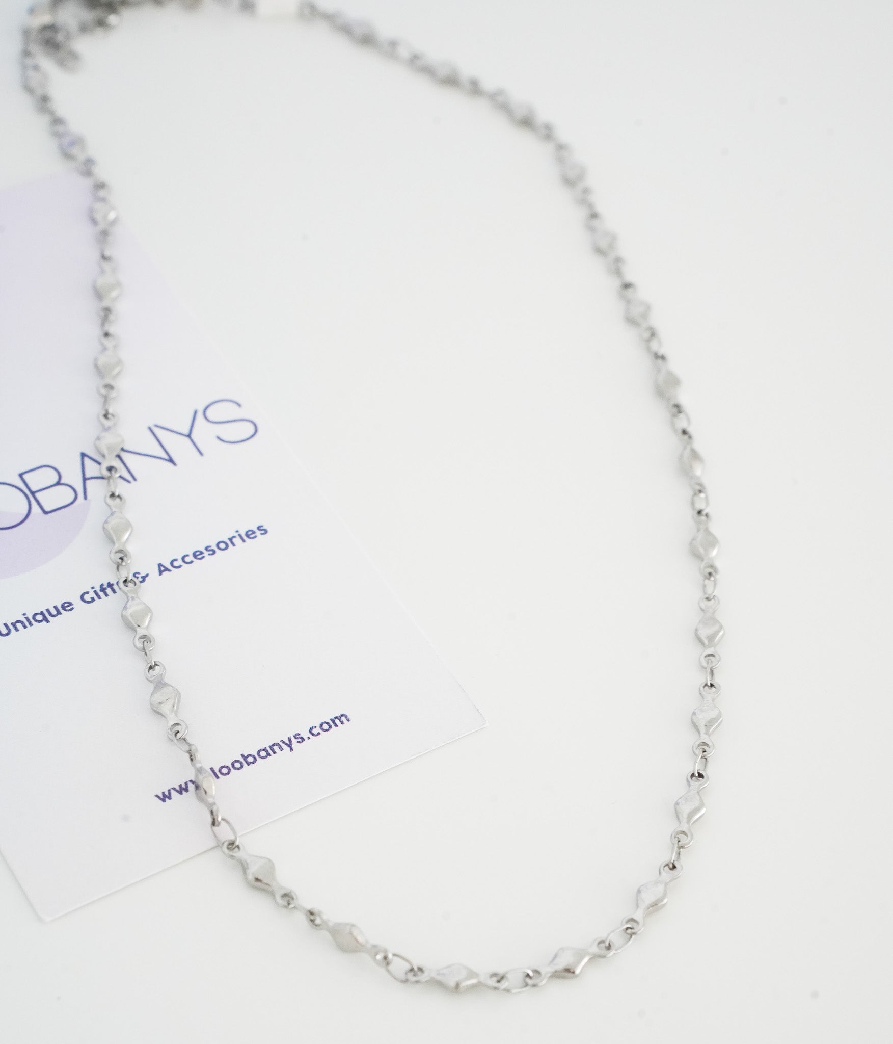 Stainless Steel Chain Choker small rombo