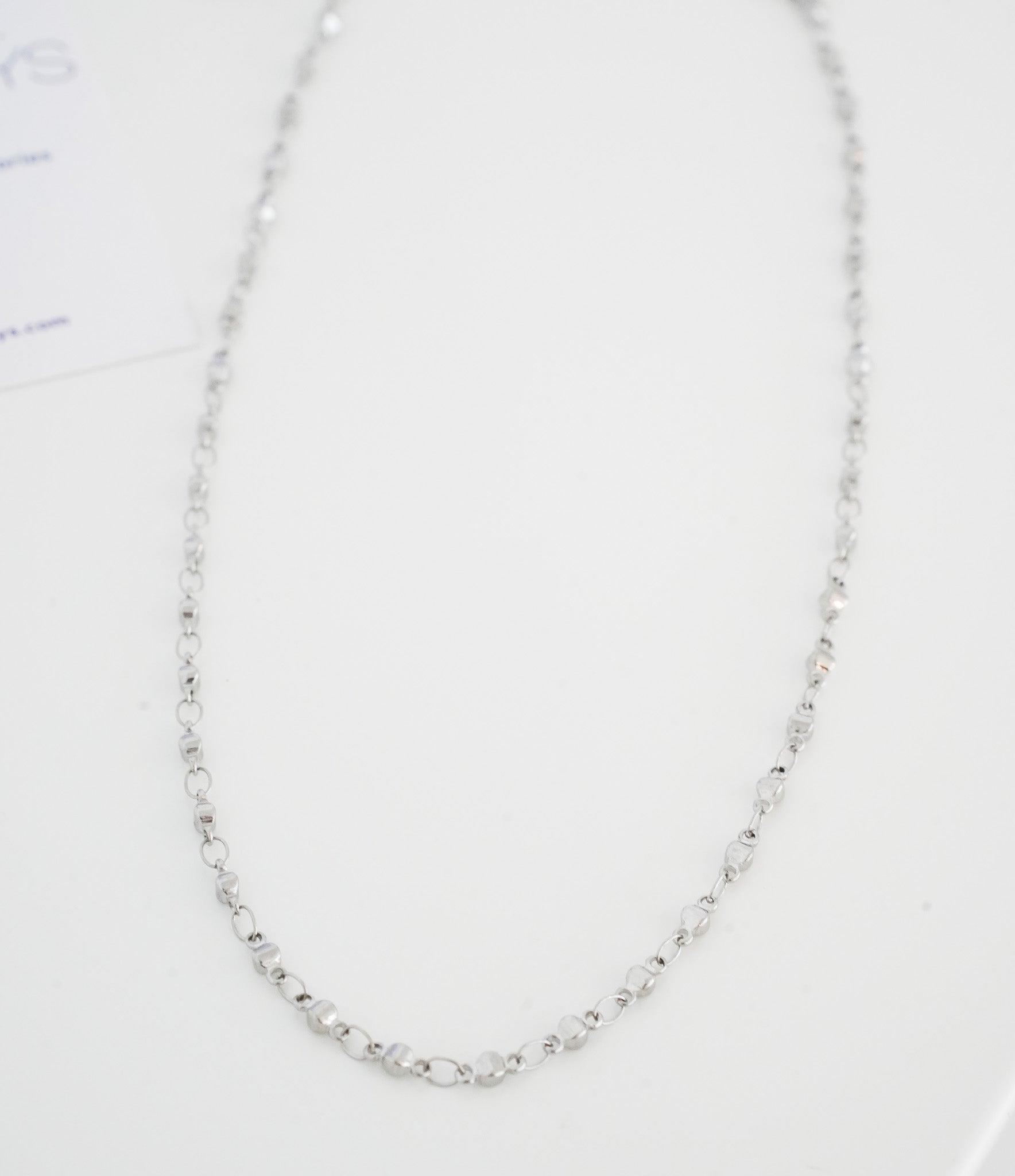 Stainless Steel Chain Choker dots