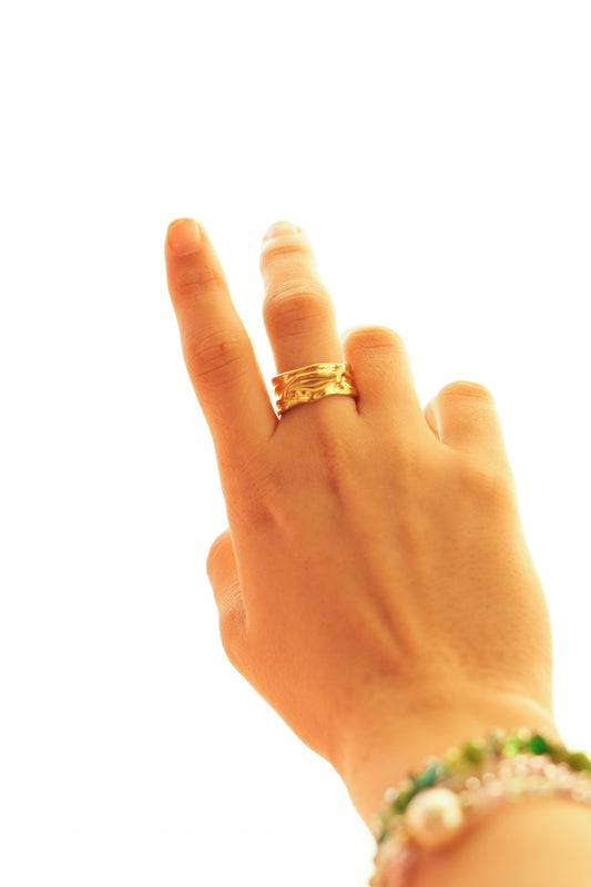 Uneven Finger Ring