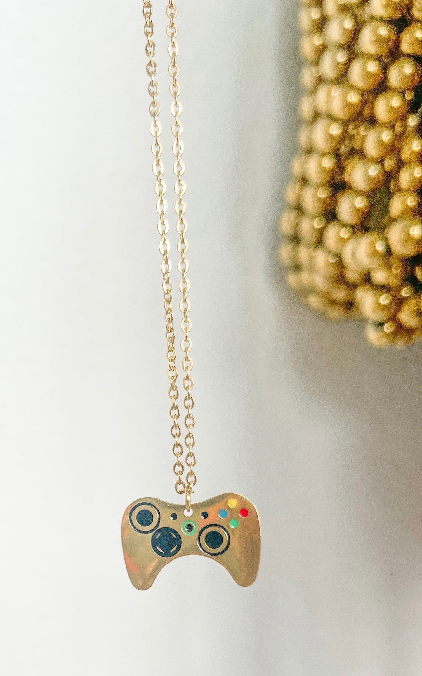 Gamer Play Controller Necklace